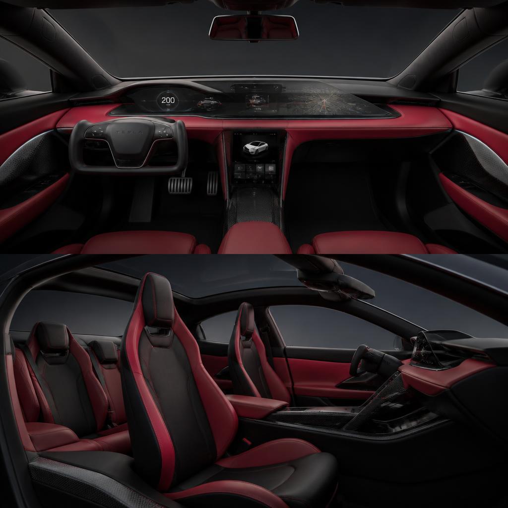 Tesla Roadster interior
